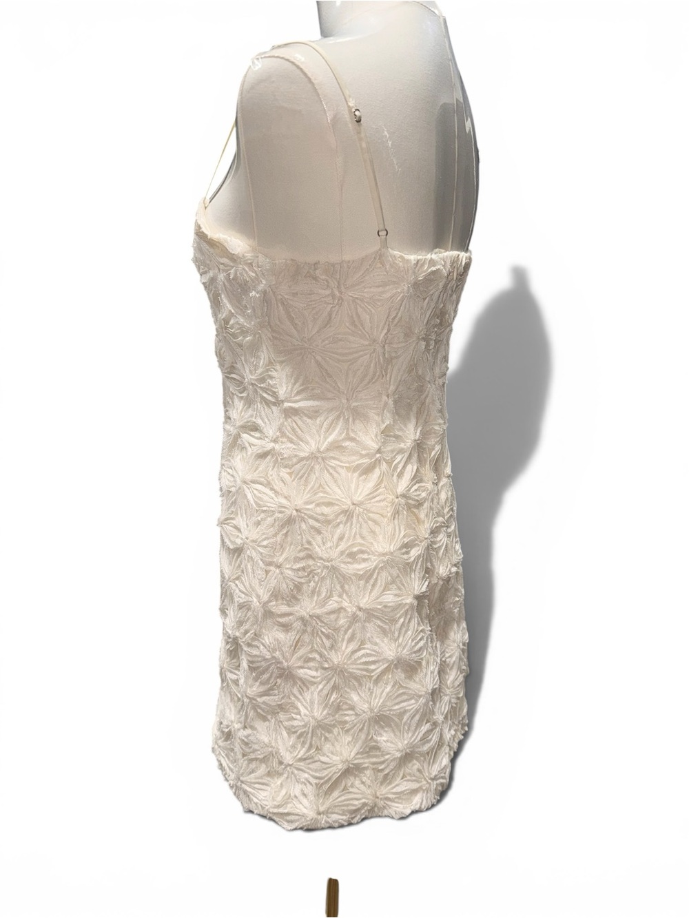 ASTR THE LABEL LACE 3D FLORAL PATTERN MINI DRESS SIZE XS FITS A SMALL BRIDAL - Picture 6 of 10